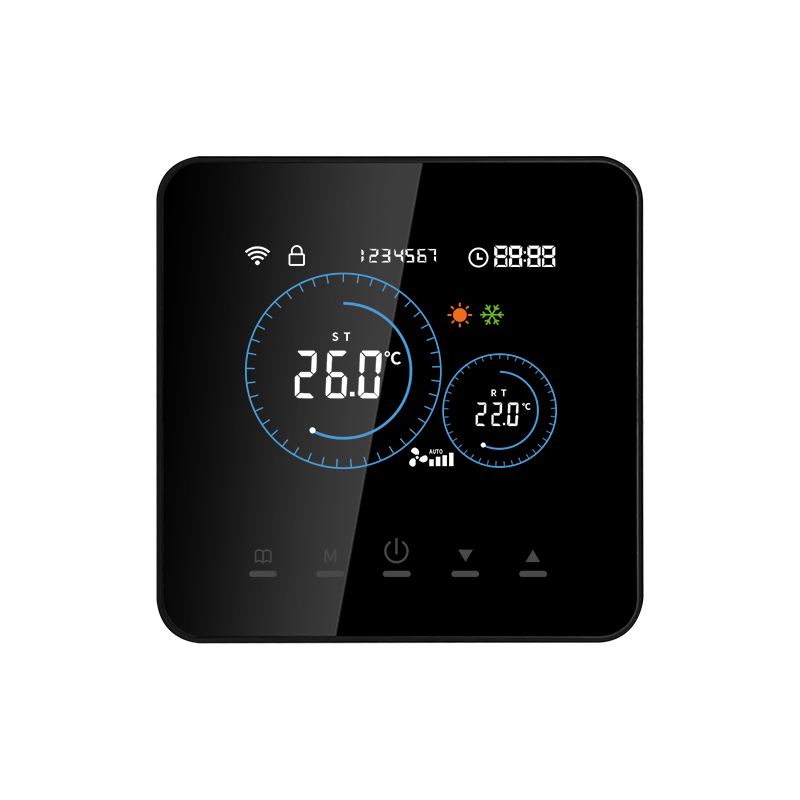 Air Conditioner For Google Home Alexa DuerOS WIFI Smart Thermostat Central Room Temperature Adjustable Digital