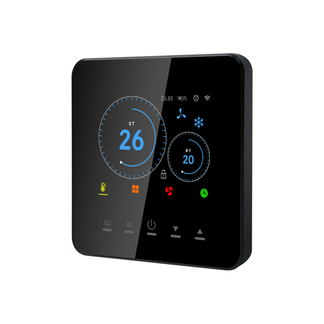 Air Conditioner For Google Home Alexa DuerOS WIFI Smart Thermostat Central Room Temperature Adjustable Digital