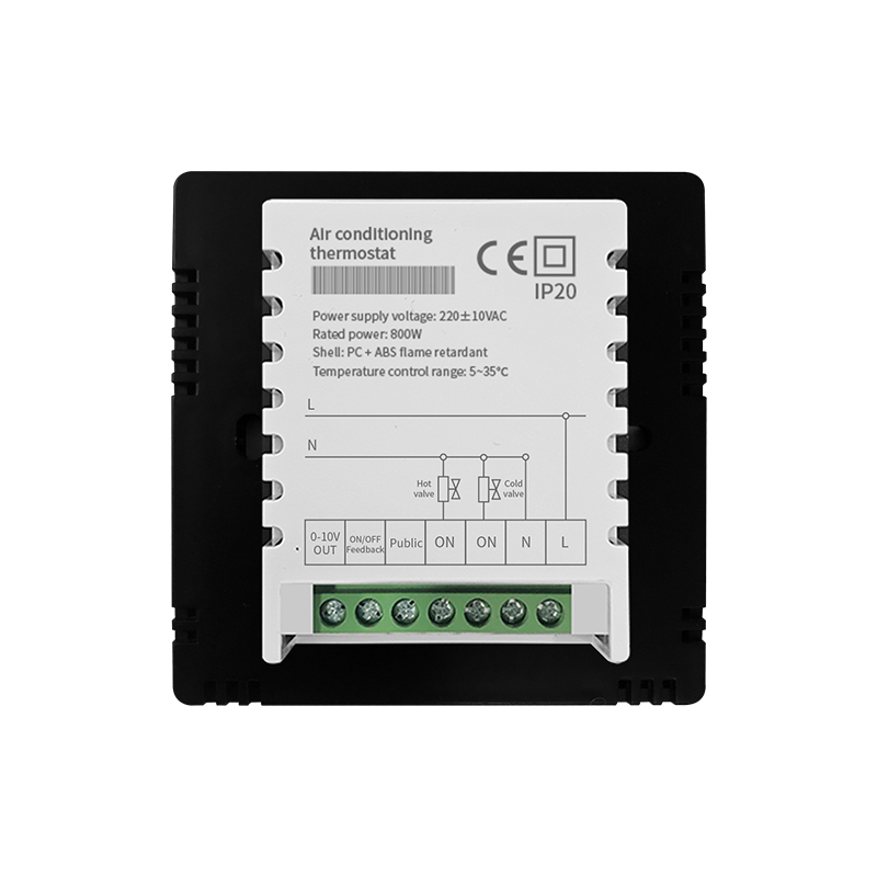 AE-720K air conditioner thermostat, fan 0-10V output/valve 0-10V output