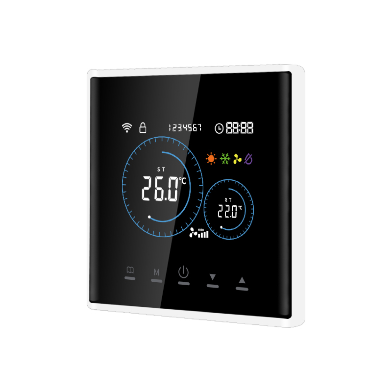 AE-720K air conditioner thermostat, fan 0-10V output/valve 0-10V output