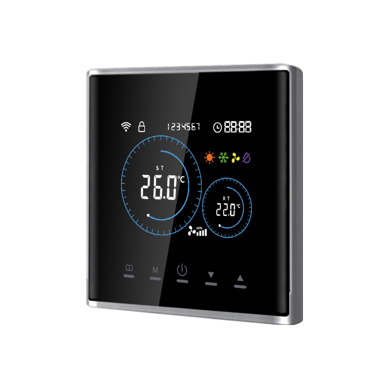 AE-720K air conditioner thermostat, fan 0-10V output/valve 0-10V output