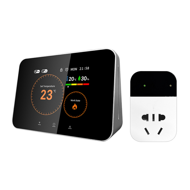 Tuya RF433 Wireless Thermostat Gas Boiler Smart WiFi Remote Temperature Controller Floor Heating Regulator Alice Alexa Google